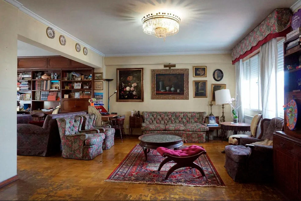 Antes - Salón moderno